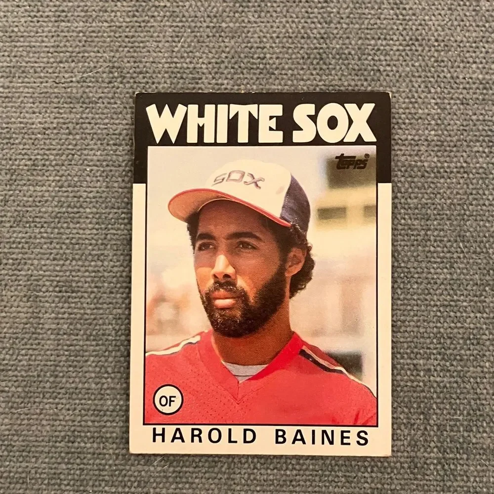 1986 Topps Chicago White Sox Baseball Card